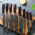 Best Kitchen Knife Set, Japanese Chef Knife Set, Damascus Knives, Professional Kitchen Knives