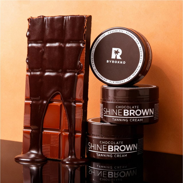 Cremă bronzanta intensă Shine Brown Chocolate - BYROKKO