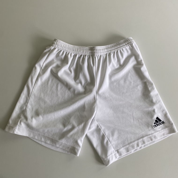 short white Adidas sports pants