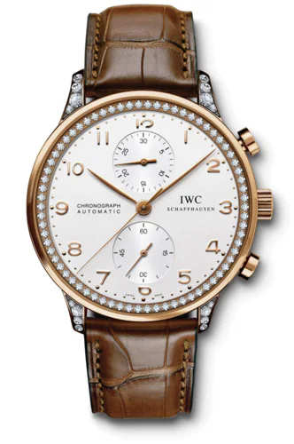 IWC Portuguese Chronograph Rose Gold