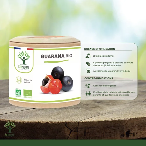 Guarana Bio - 2 x 60