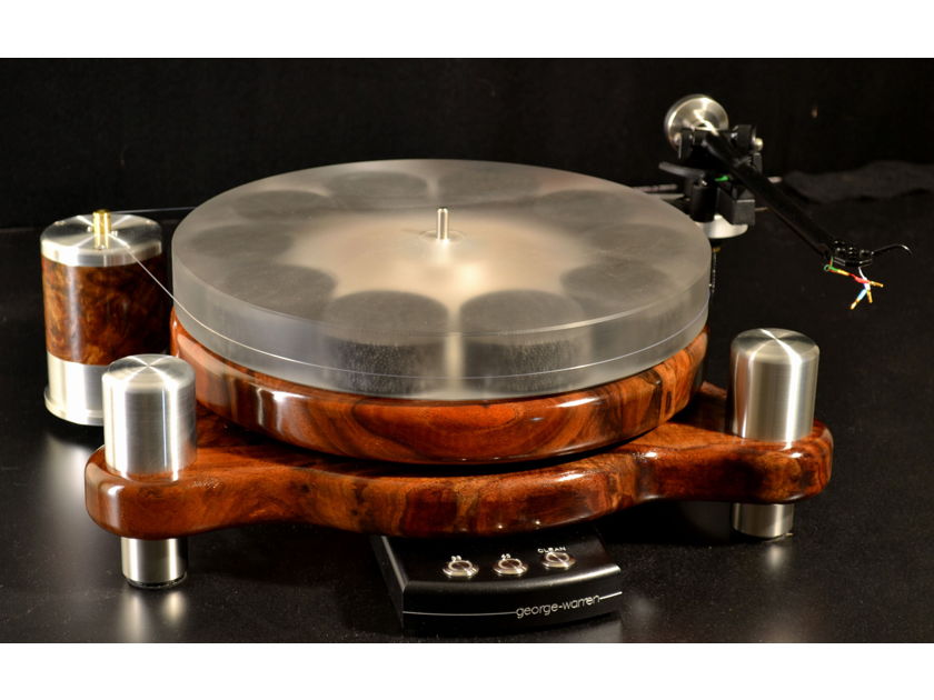 George Warren Hardwood Turntable "Stereo Times Most Wanted Component"