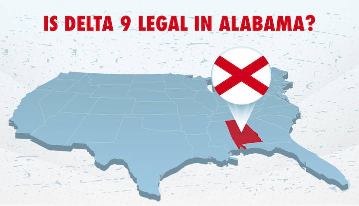 Is delta 9 legal in Alabama? Buy Delta-9 thc near me