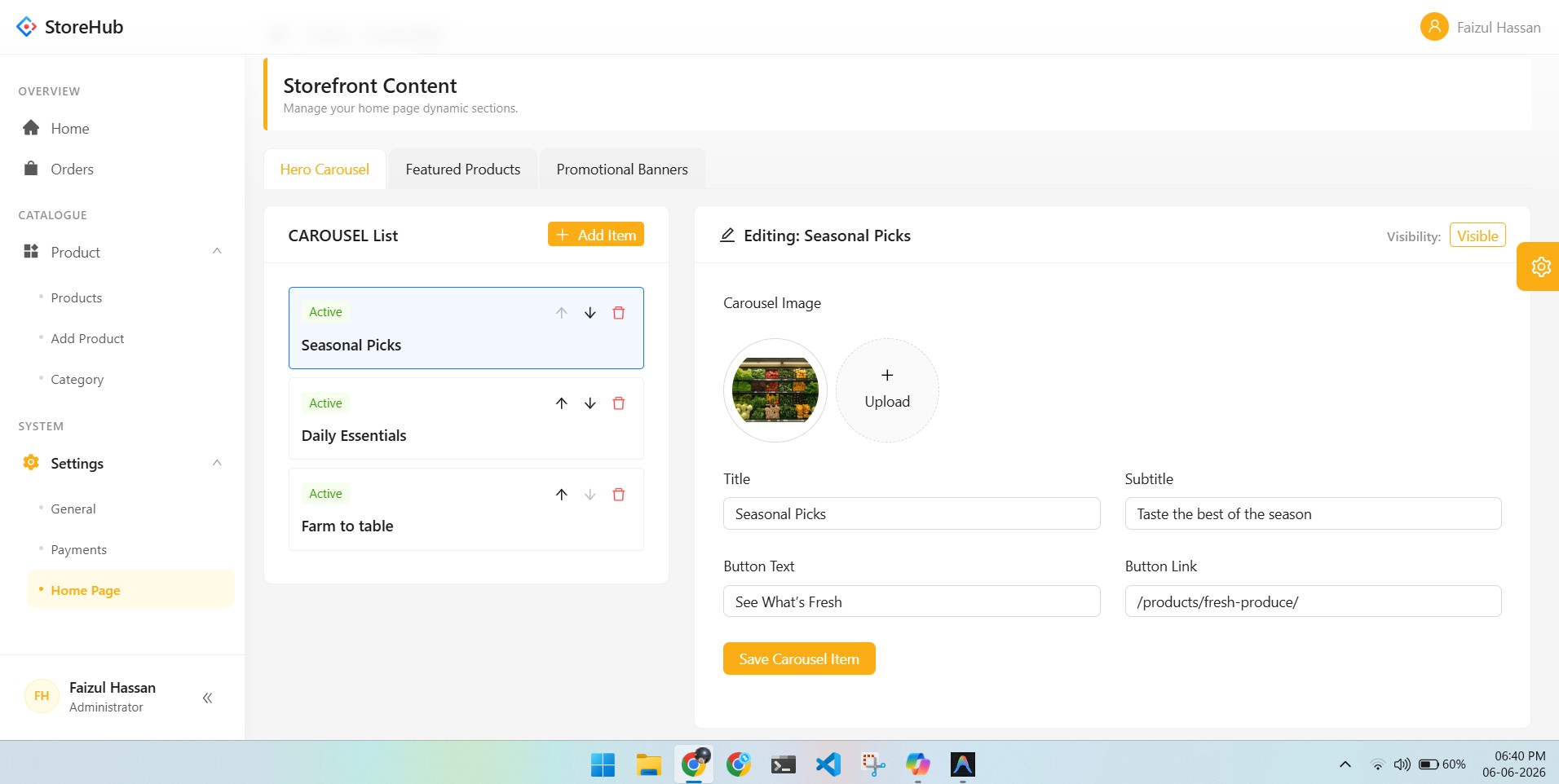 IPFS Blockchain developers developer - Faizul H.'s portfolio image