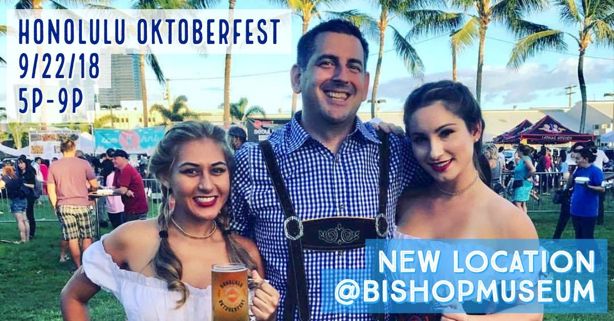 Annual Honolulu Oktoberfest : NEW LOCATION