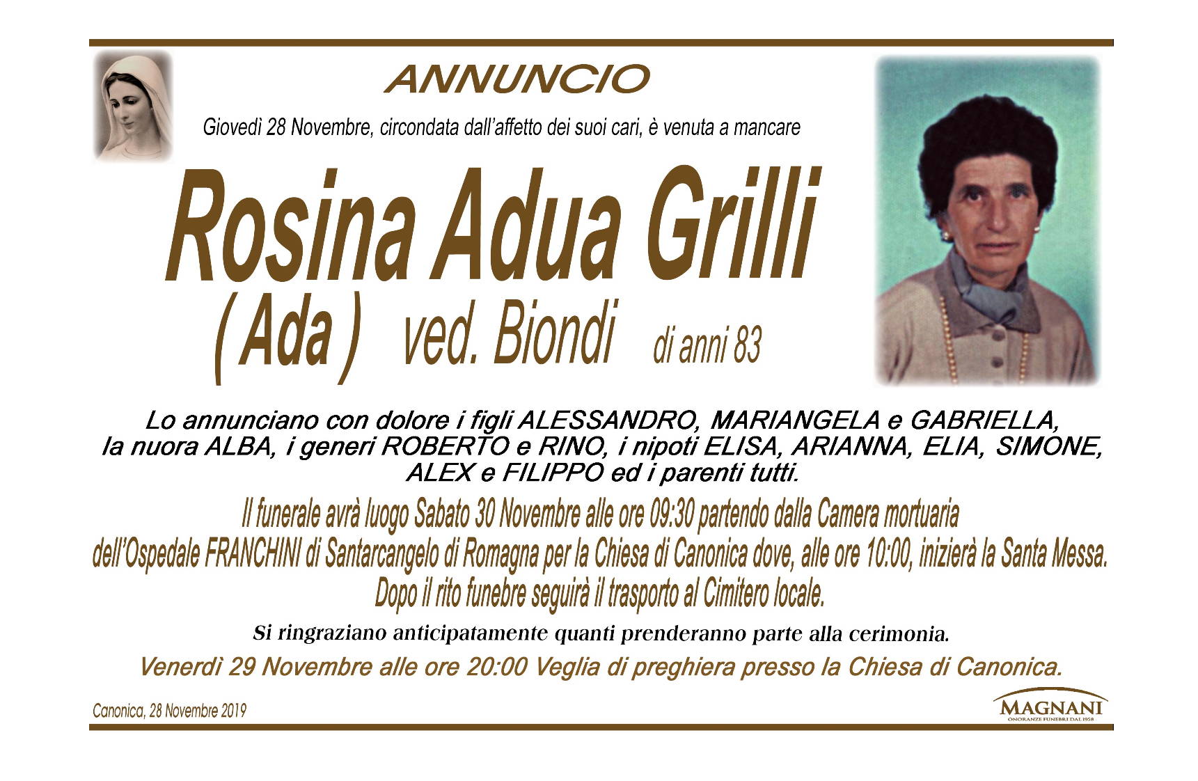 Rosina Adua Grilli