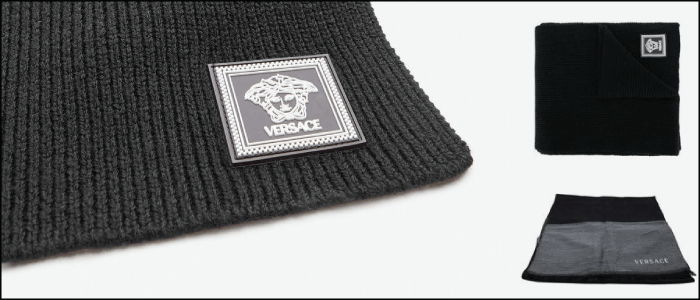 Versace Wool Scarf