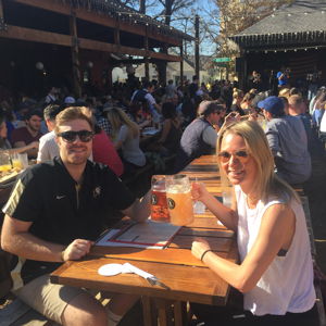 Maddie & Matt Biergarten Crawl in Munich (Matt Needs Many Das Boots)