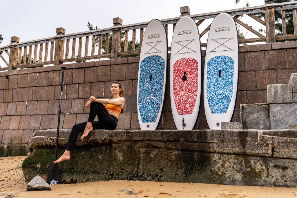 Funwater paddle boards for beginners are lightweight and stability in Canada