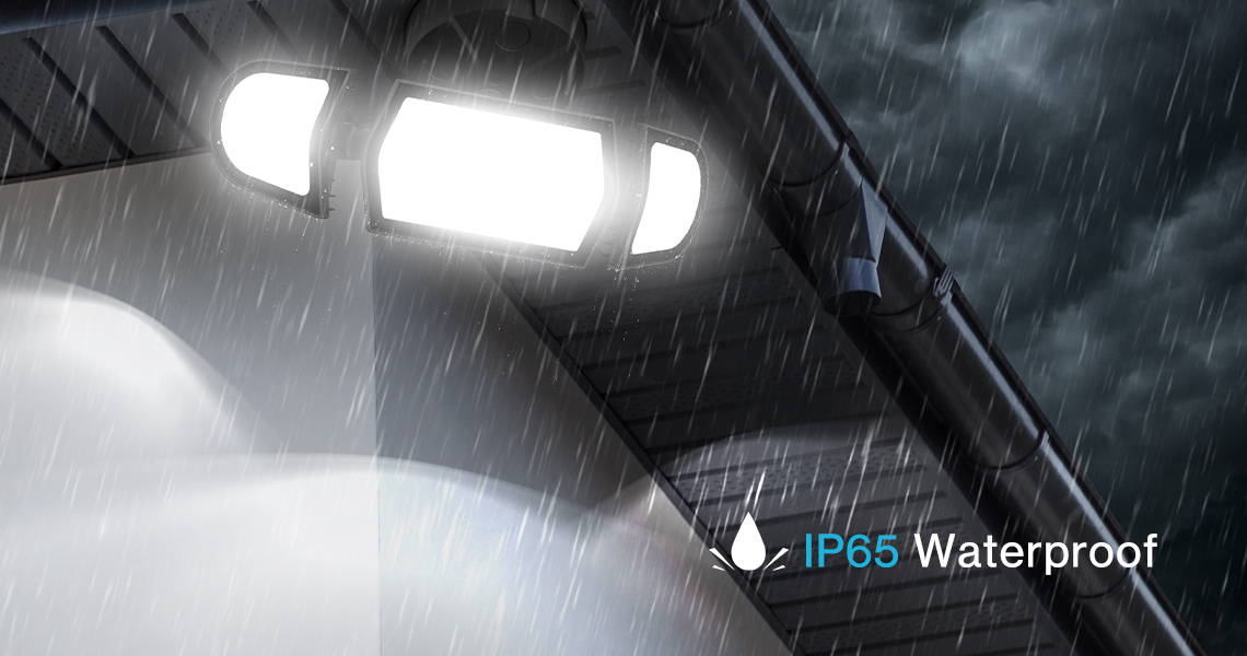 100W 3 Heads LED Flood Lights Waterproof
