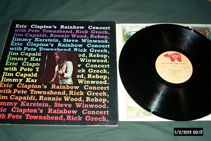 Eric Clapton - Rainbow Concert lp nm gatefold cover