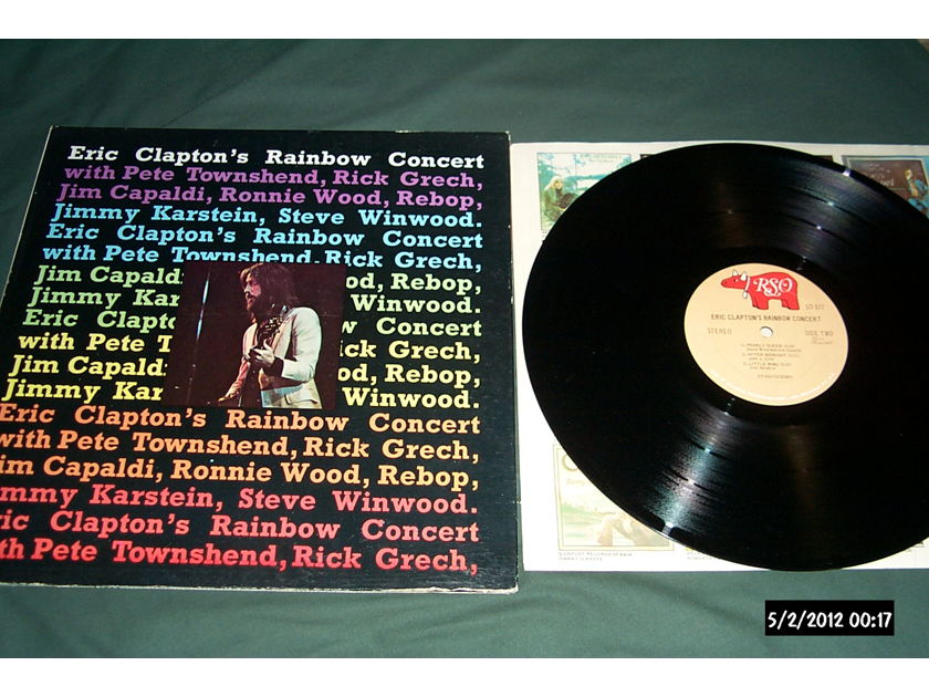 Eric Clapton - Rainbow Concert lp nm gatefold cover