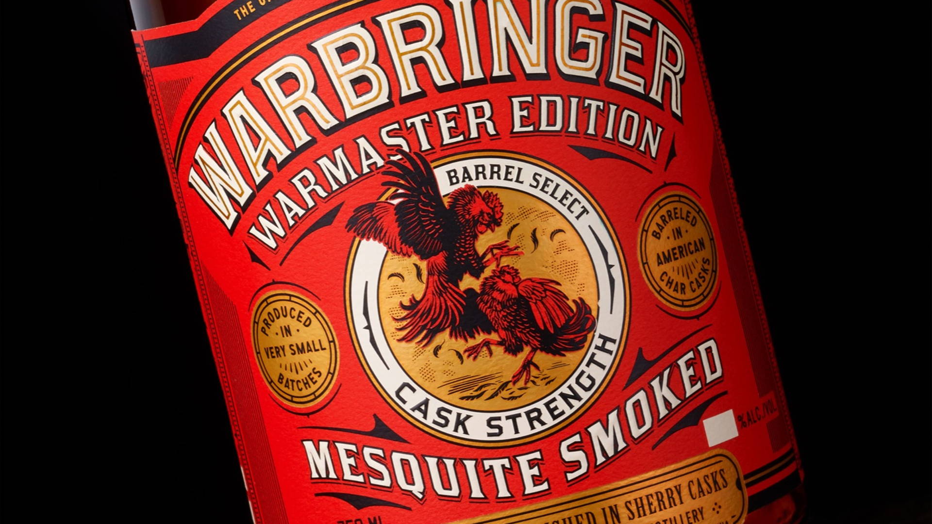 Featured image for Warmaster Edition Is A Smoked Bourbon Inspired By Vintage Prizefighting Posters