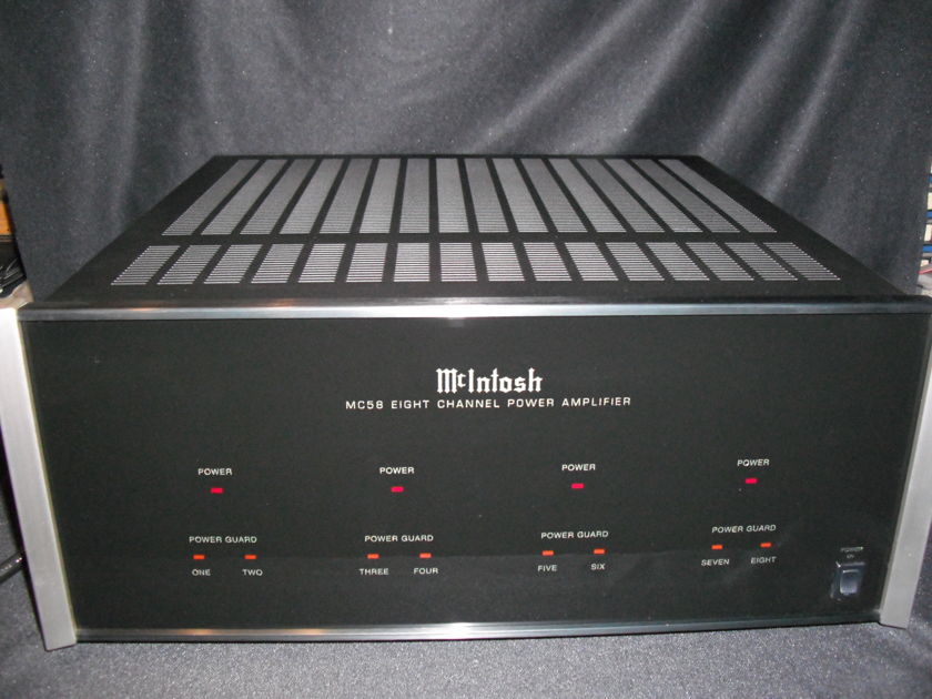 McIntosh MC-58 Eight Channel Surround Sound Amplifier