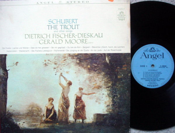 EMI Angel Blue / FISCHER-DIESKAU, - Schubert The Trout ...