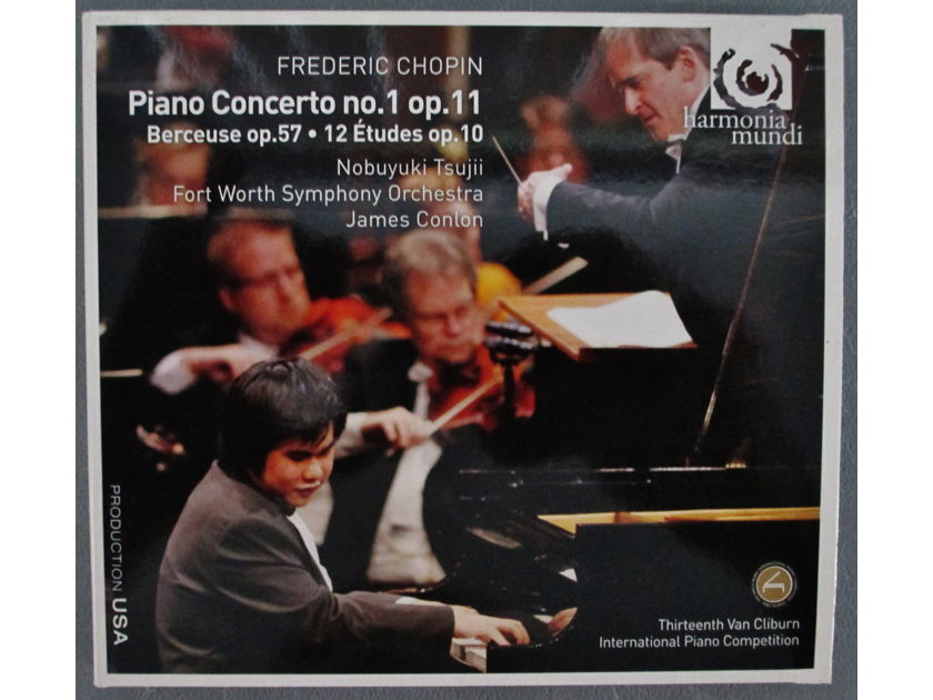 CHOPIN (NOBUYUKI TSUJII) CD - PIANO CONCERTO NO.1 OP. 11 (2010) HARMONIA MUNDI HMU 907547