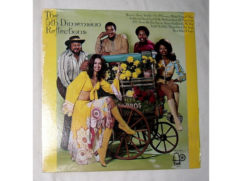 THE 5TH DIMENSION LP-- - REFLECTIONS--rare SEALED 1971 album on Bell Records