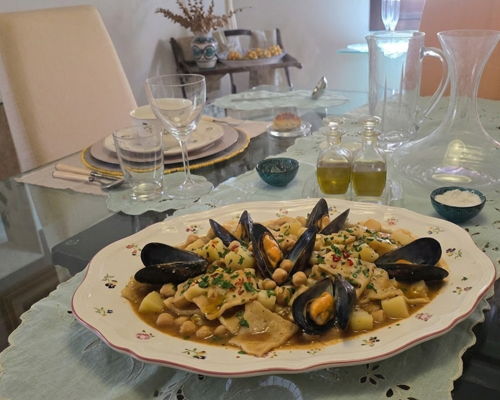 Cooking classes Palermo: In the Heart of Vucciria: Maltagliati & Cassatelle