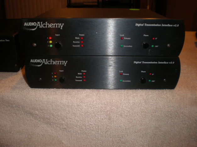 Audio Alchemy DTI 2.0 AND POWER STATIONS