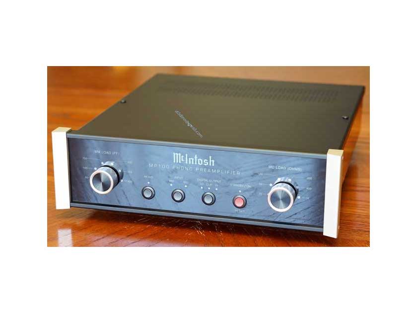 McIntosh MP100  2-Channel Phono Preamplifier Excellent LIKE NEW