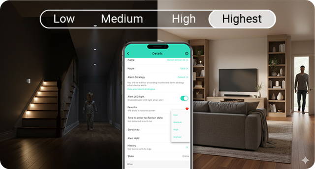 Adjustable Sensitivity
