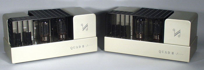 Quad II Forty Tube Mono Amplifiers