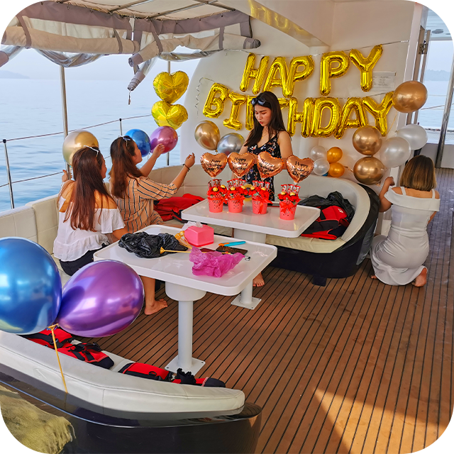 Birthday Party on Party Boat Kota Kinabalu
