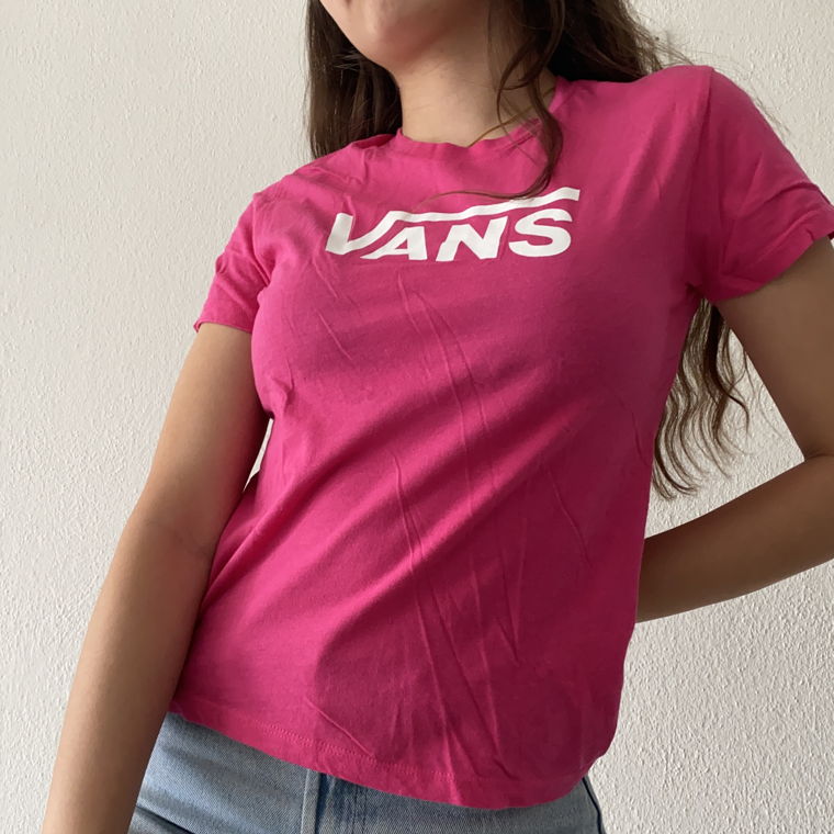 Pink vans t-shirt 