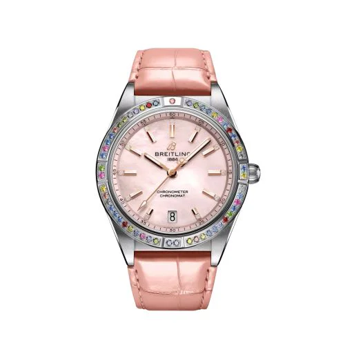 Chronomat Automatic 36 Stainless Steel - White Gold / MOP / South Sea