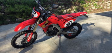 2022 HONDA CRF450RL motorcycle for rent near ORMOND BEACH, FL