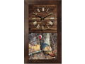 Mantel Clock Turkey Art by Bob Bertram
