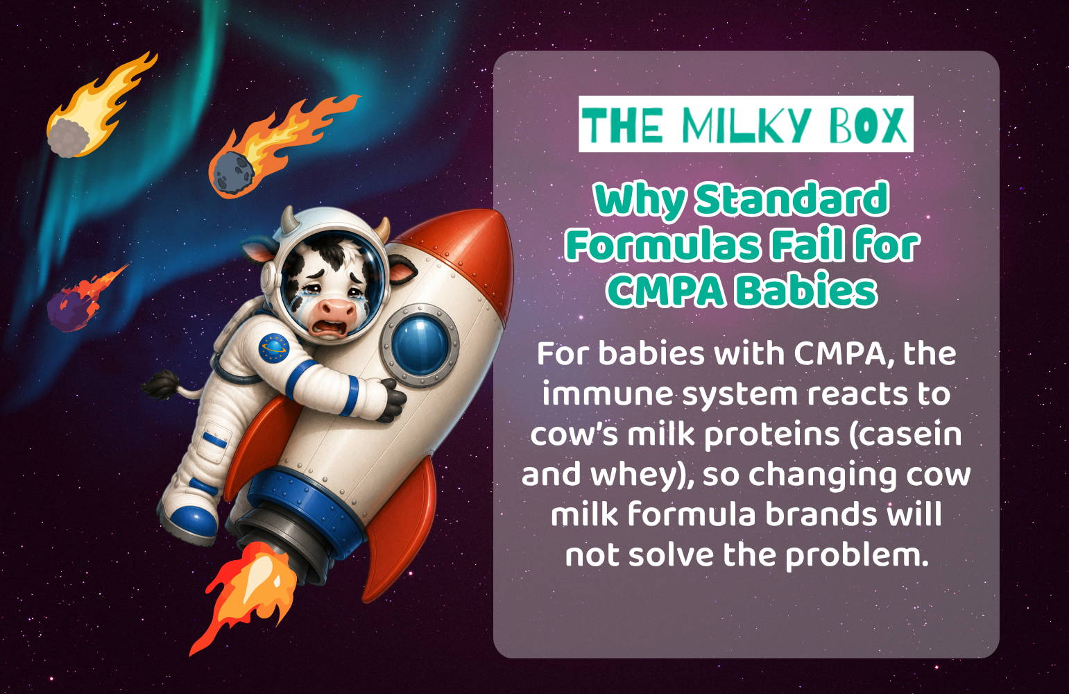 Why Standard Formulas Fail for CMPA Babies | The Milky Box