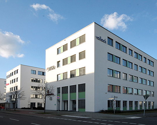 Berlin
- In Adlershof beginnen flexible Flächen im Neubaukomplex „Am Oktogon“ bereits ab 13,10 Euro/qm. Im Bild das Objekt Rudower Chaussee 46-50.