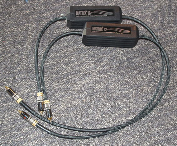 MIT Matrix 12 1m  RCA Interconnects