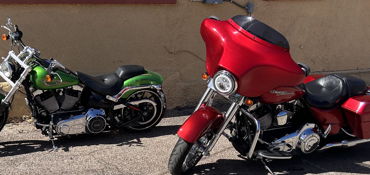 2012 HARLEY-DAVIDSON FLHX STREET GLIDE (LUX COLORS) motorcycle for rent near Tucson, AZ