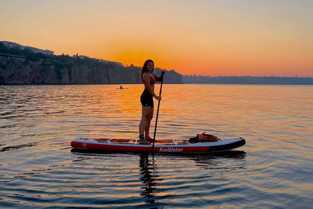 Stand up paddleboarding in Canada