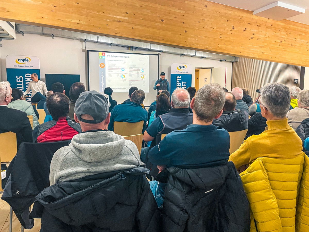 Foto ausgebuchter Epple Fachvortrag 2025