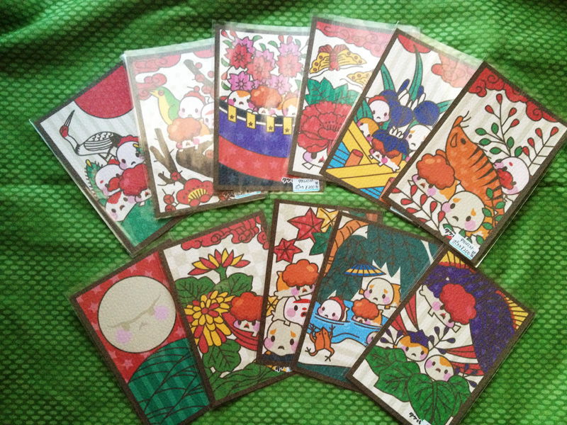 花札金魚ポストカード | タケルノミコト | AWRD (en)