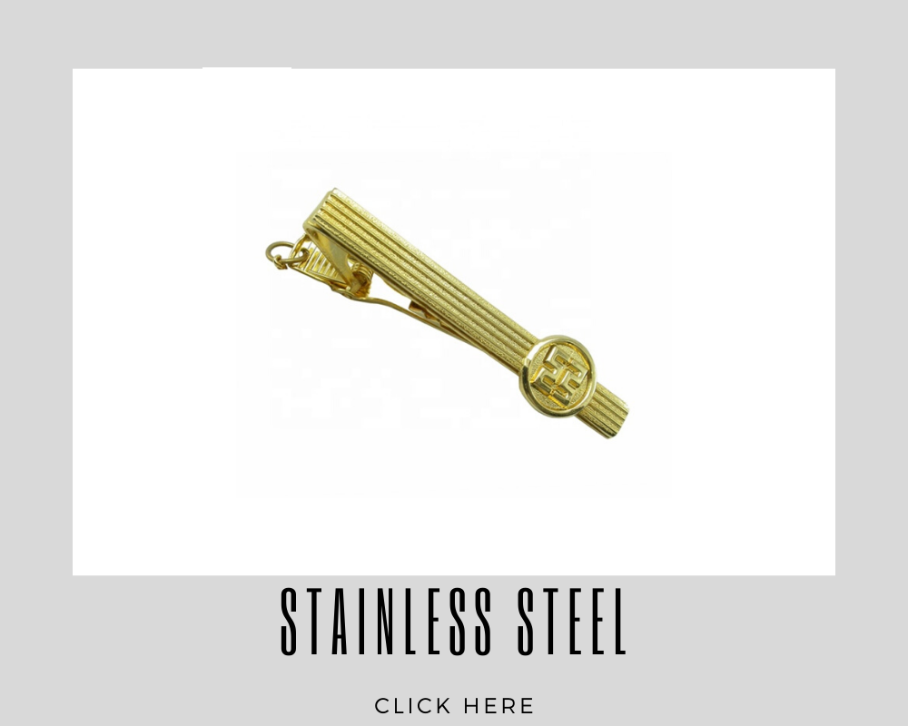 Custom Corporate Stainless Steel Tie Bar