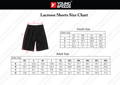 lacrosse shorts size chart