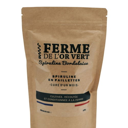 Spiruline en paillette - cure de 5 mois