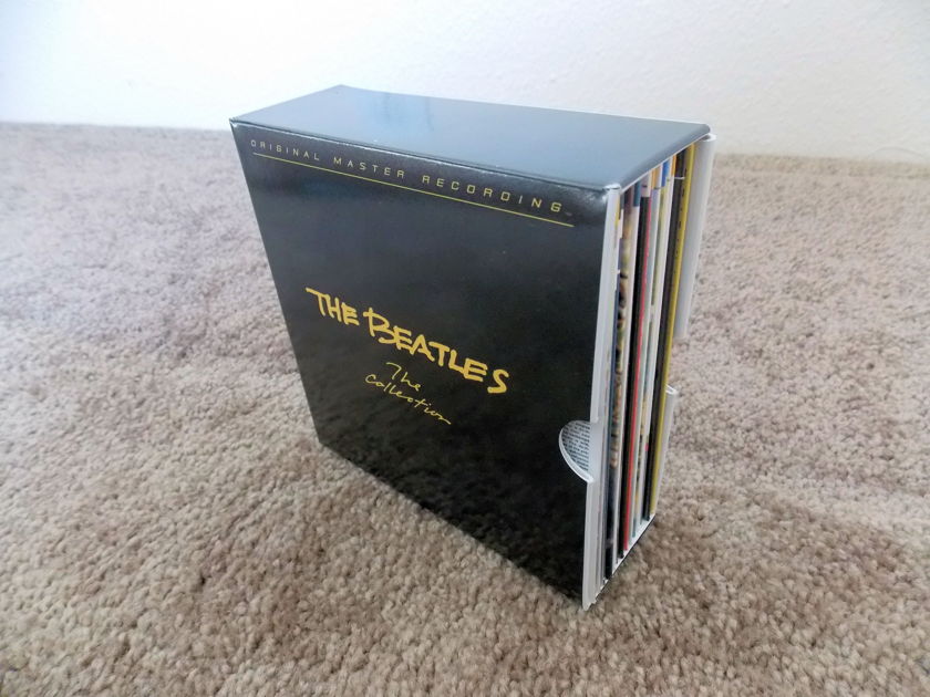 BEATLES DR EBBETTS 14 MINI LP CD BOX SET MASTER RECORDINGS OOP!