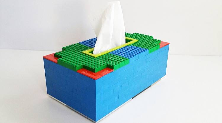 LEGO Tissue Box 