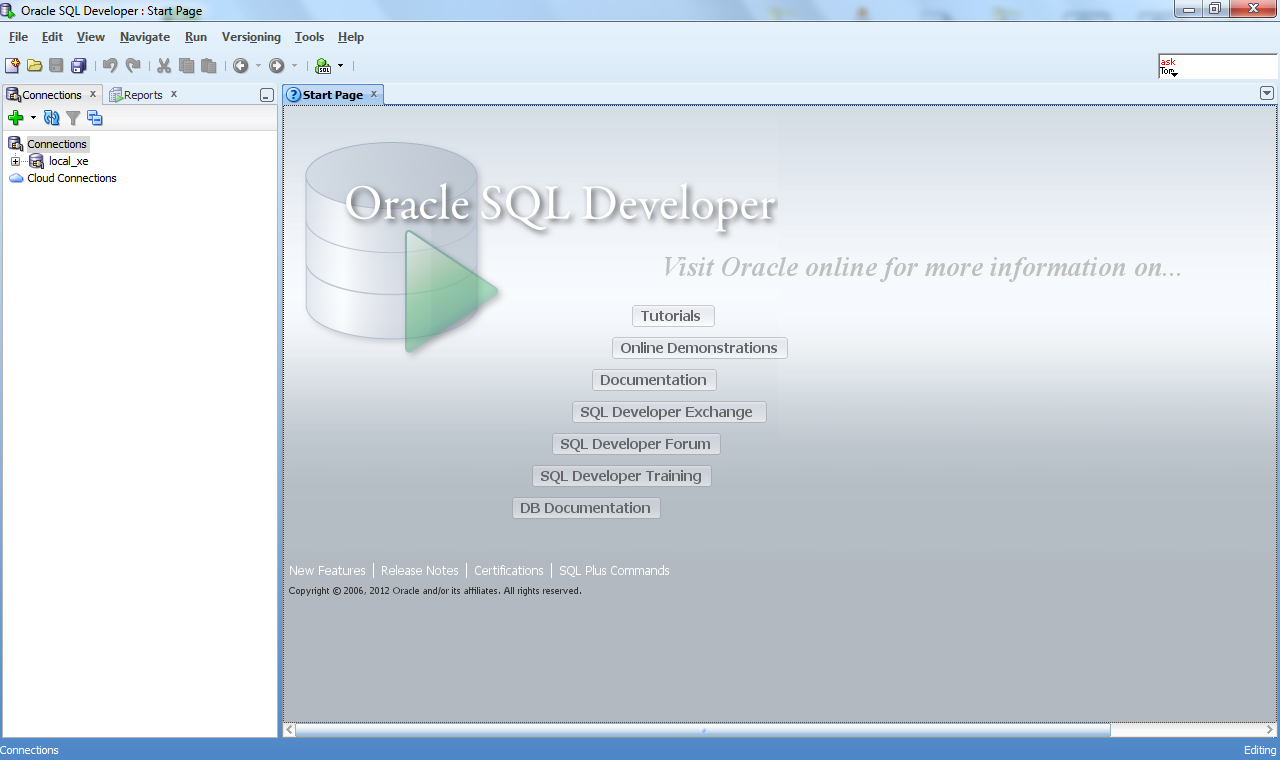 Oracle database