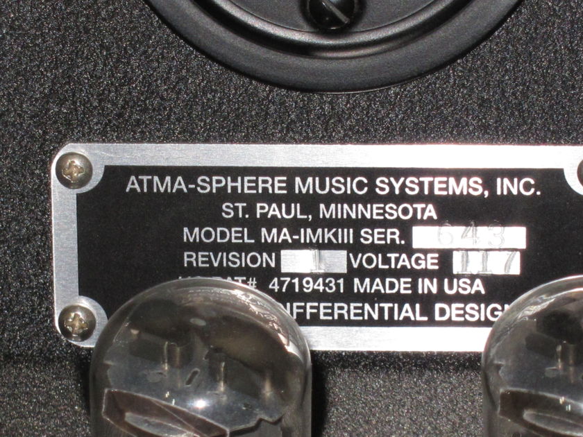 Atma-Sphere MA-1 MK 3.1