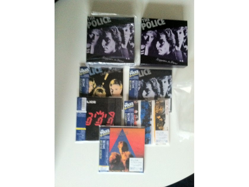 the police  - box sets japan lp cd