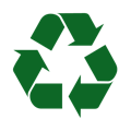 100% recyclable packaging