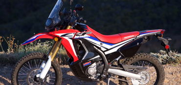 2019 HONDA CRF250L RALLY motorcycle for rent near West Palm Beach, FL