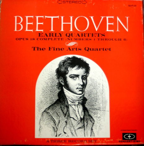 The Fine Arts Quartets - Beethoven The Early Quartets
