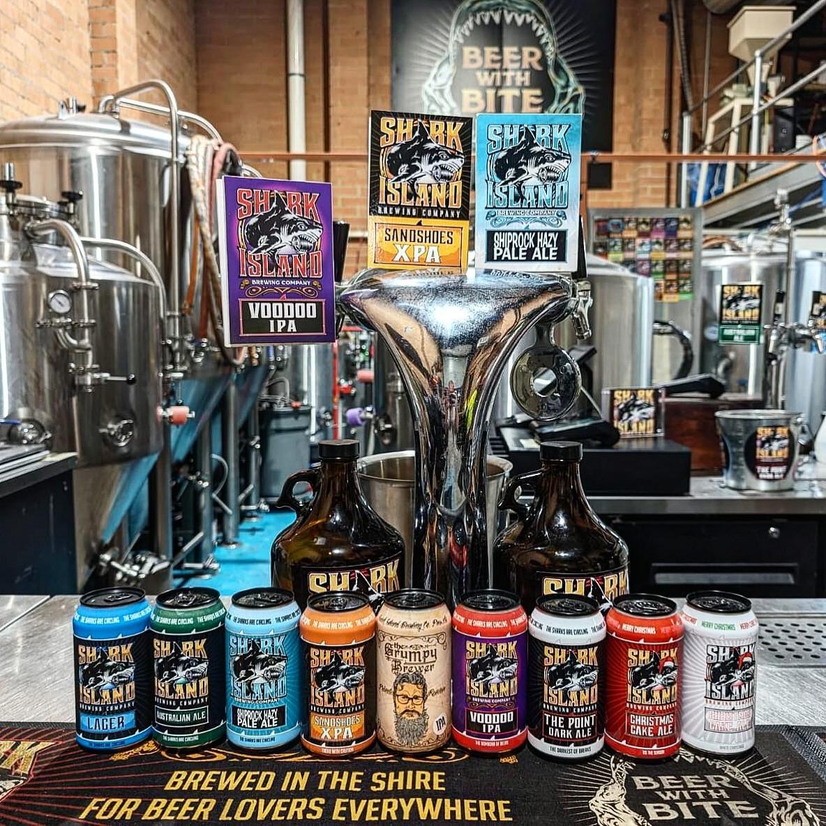 Shark Island Brewing Company log00